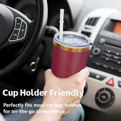 20 oz Tumbler Bulk Stainless Steel Tumblers with Lids and Straws Black | Double Wall Vacuum Insulated, Travel Coffee Mug, Powder Coated, Laser Engrave, Keep Drinks Cold & Hot, Leakproof, 1Pack