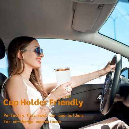 20 oz Tumbler Bulk Stainless Steel Tumblers with Lids and Straws Black | Double Wall Vacuum Insulated, Travel Coffee Mug, Powder Coated, Laser Engrave, Keep Drinks Cold & Hot, Leakproof, 1Pack