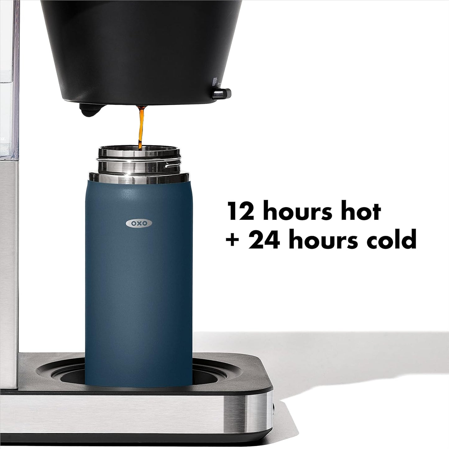 Good Grips 16oz Travel Coffee Mug With Leakproof SimplyClean™ Lid - Dark Cobalt