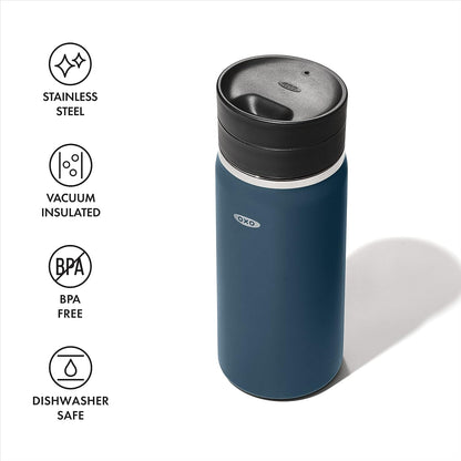 Good Grips 16oz Travel Coffee Mug With Leakproof SimplyClean™ Lid - Dark Cobalt