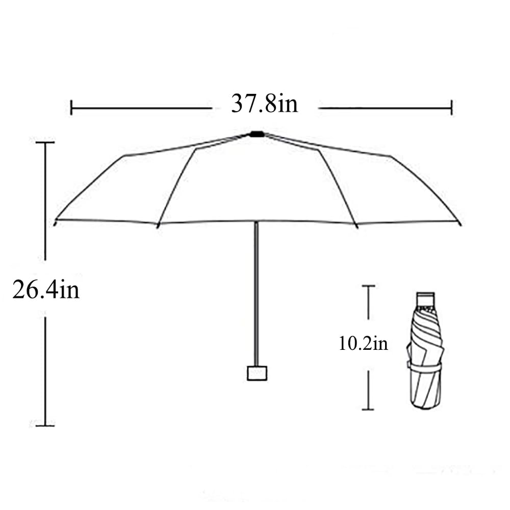 Stroller Umbrella with Adjustable Universal Clamp,Clip On Umbrella with Clip On UPF 50+ Great for Pushchair,Strollers，Beach Chair（Gradient Green）