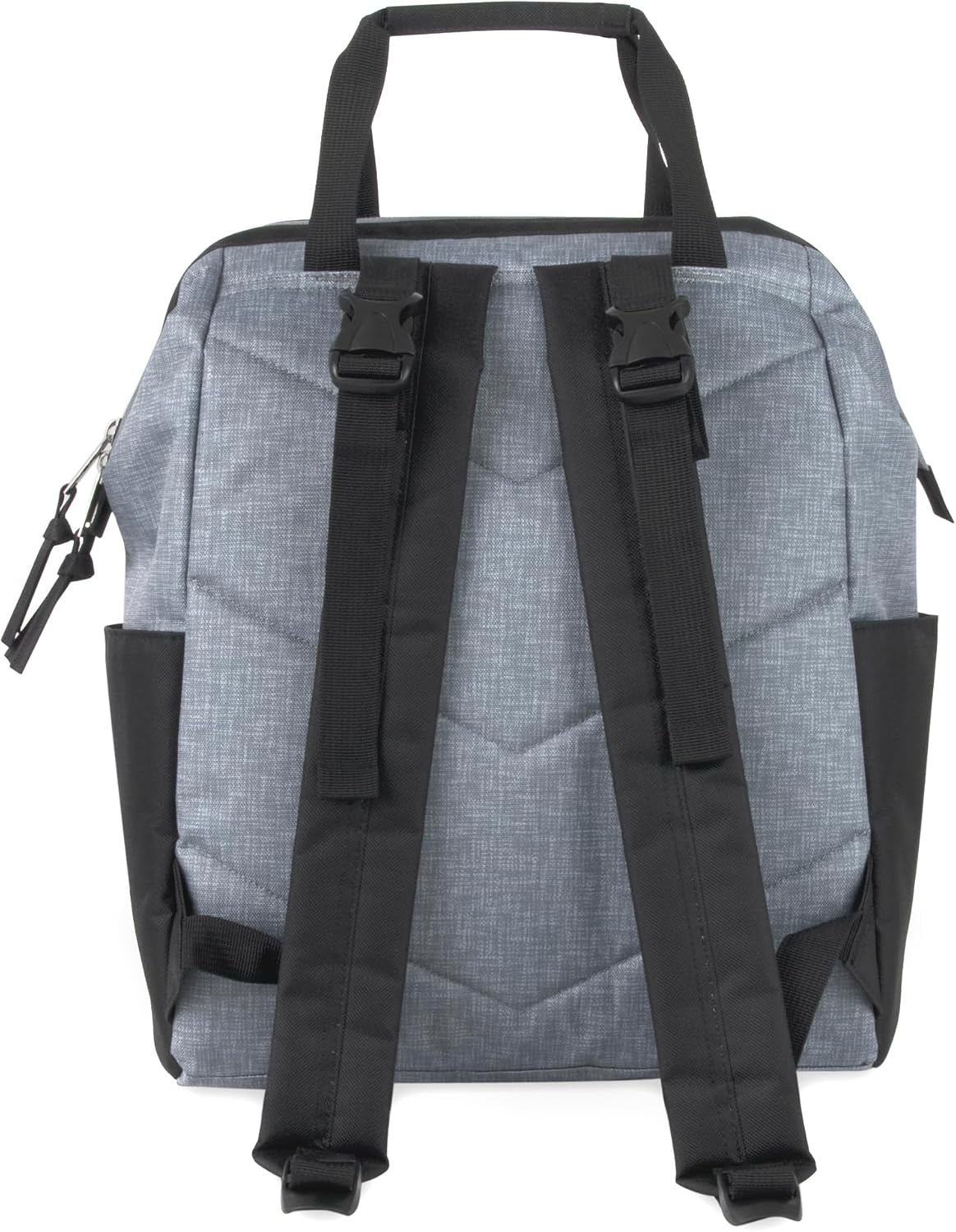Baby Essentials Super Cooler Main Frame Diaper Backpack with Changing Pad, Stroller Straps, Insulated Bottle Compartment