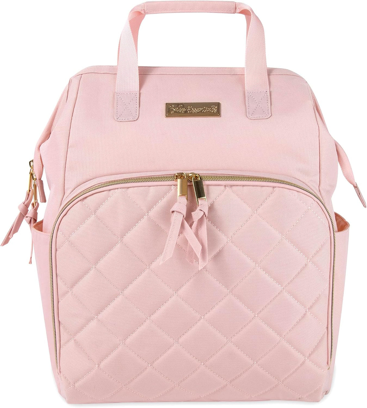 Baby Essentials Super Cooler Main Frame Diaper Backpack with Changing Pad, Stroller Straps, Insulated Bottle Compartment