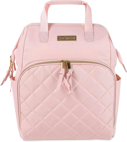 Baby Essentials Super Cooler Main Frame Diaper Backpack with Changing Pad, Stroller Straps, Insulated Bottle Compartment