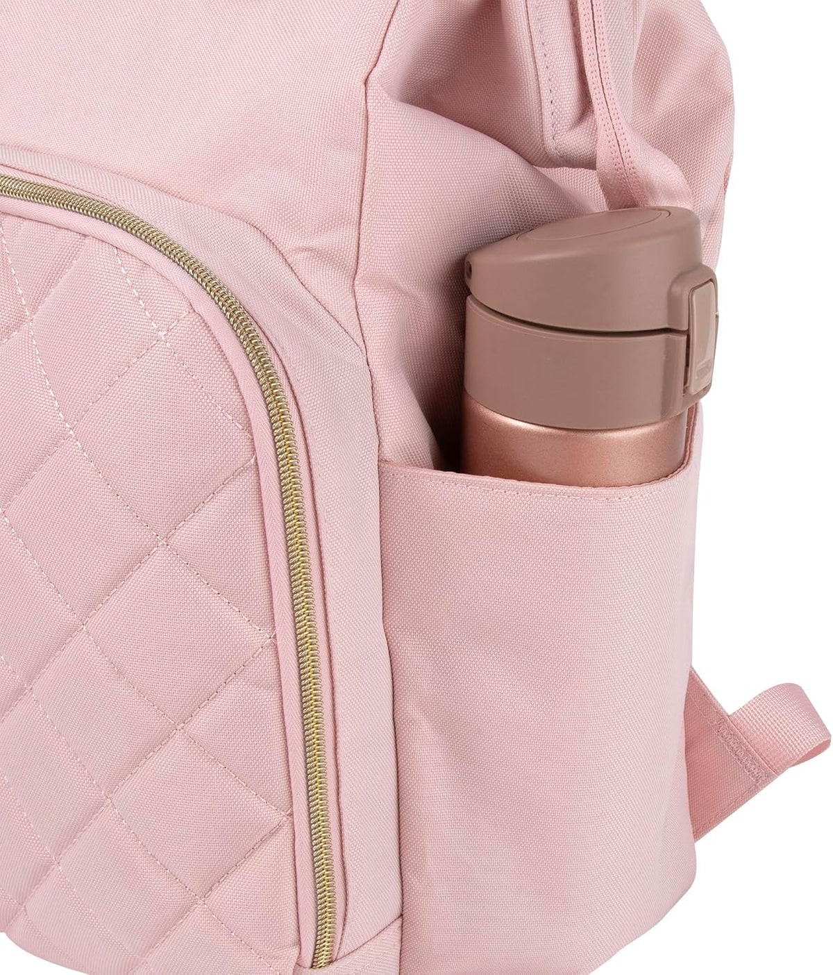Baby Essentials Super Cooler Main Frame Diaper Backpack with Changing Pad, Stroller Straps, Insulated Bottle Compartment