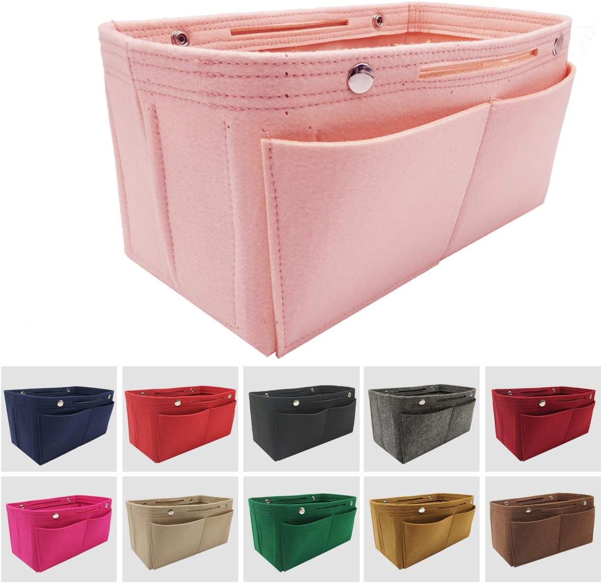 Purse Organizer Insert Multi Pocket Bag Organizer Shaper