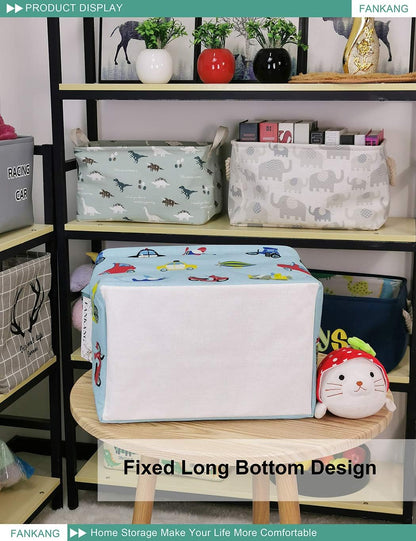 Rectangular Excavator Storage Bin Nursery Hamper