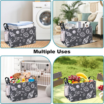Rectangular Excavator Storage Bin Nursery Hamper