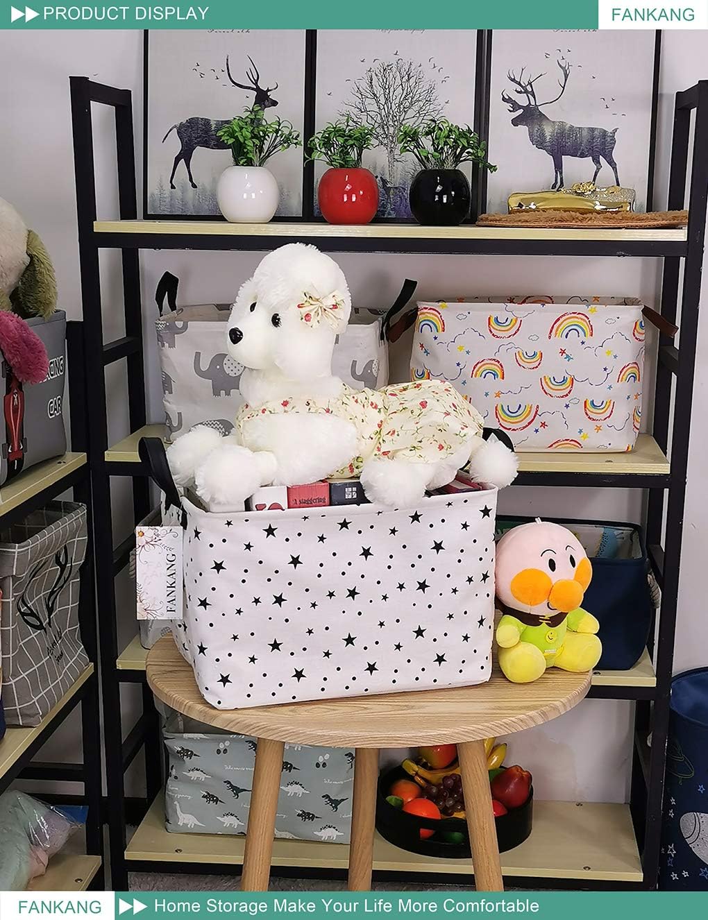 Rectangular Excavator Storage Bin Nursery Hamper