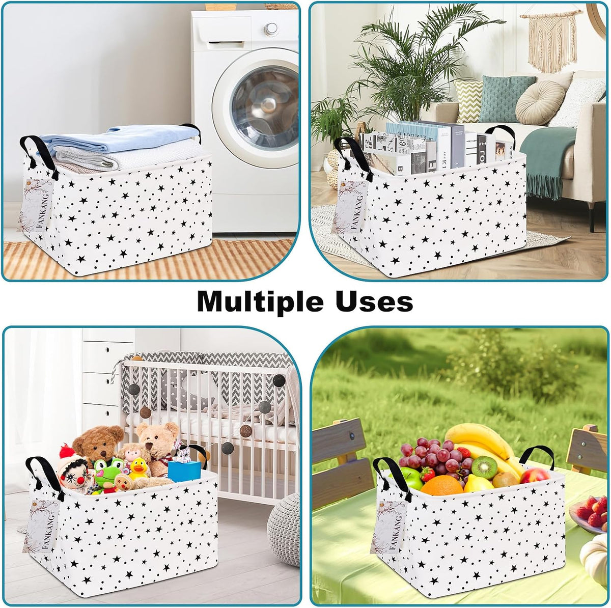 Rectangular Excavator Storage Bin Nursery Hamper