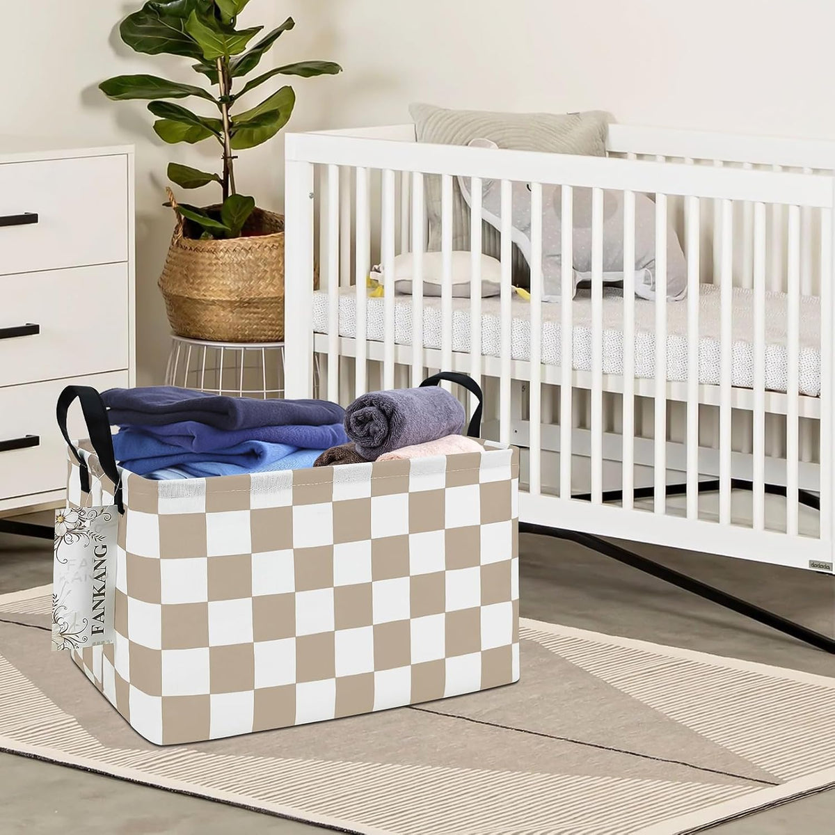 Rectangular Excavator Storage Bin Nursery Hamper