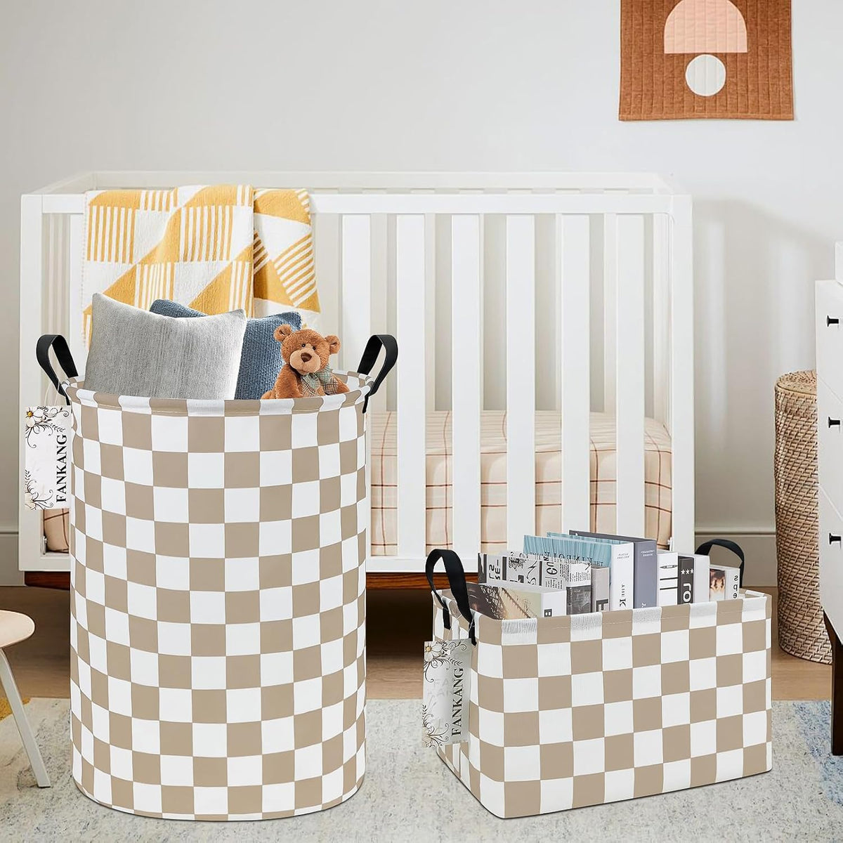 Rectangular Excavator Storage Bin Nursery Hamper