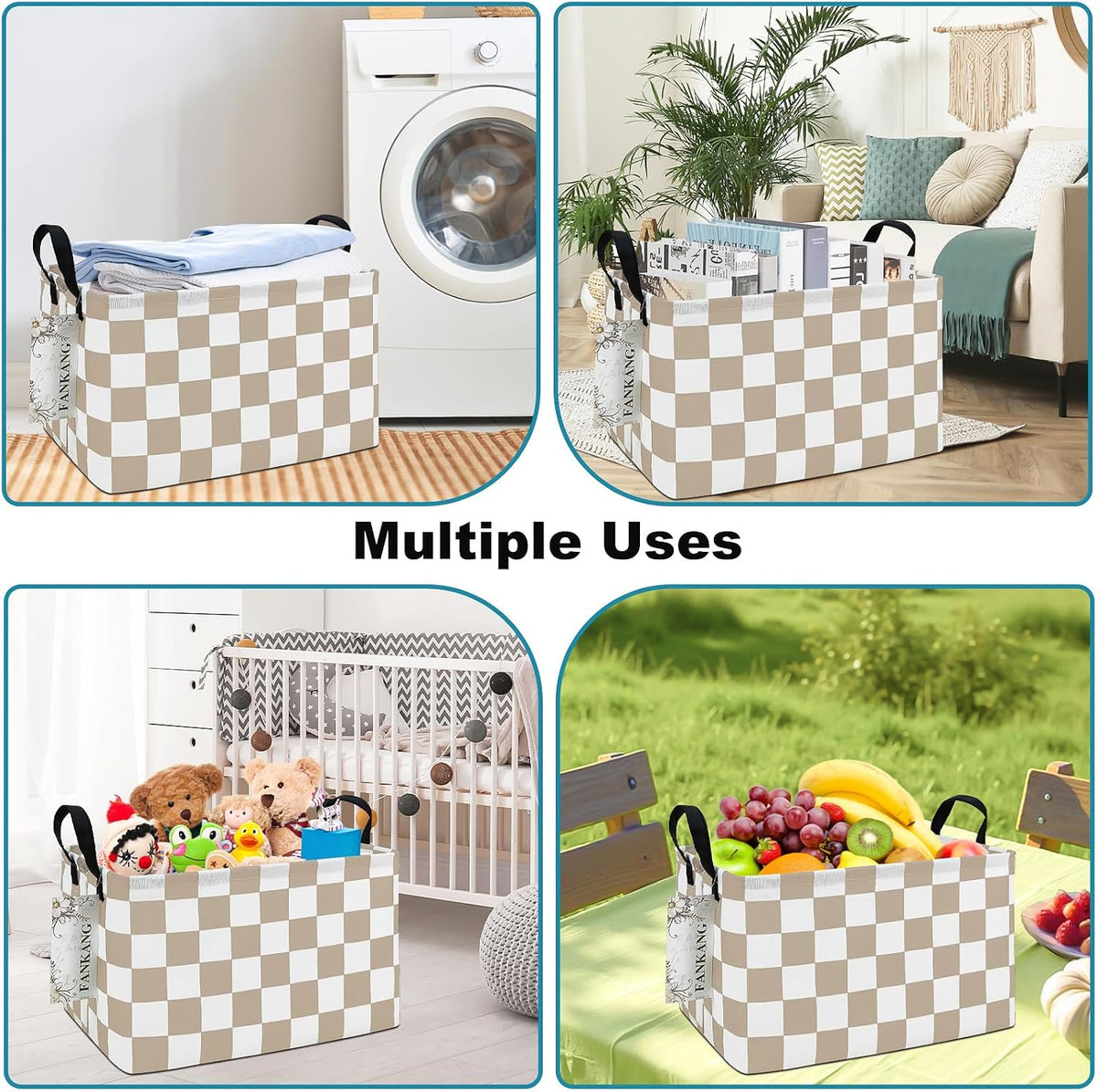 Rectangular Excavator Storage Bin Nursery Hamper