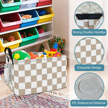 Rectangular Excavator Storage Bin Nursery Hamper