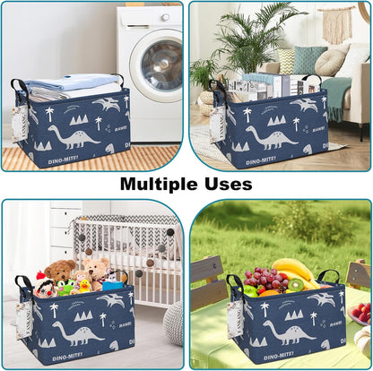 Rectangular Excavator Storage Bin Nursery Hamper