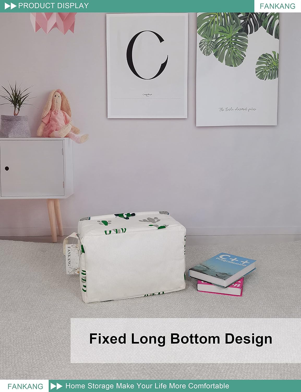 Rectangular Excavator Storage Bin Nursery Hamper