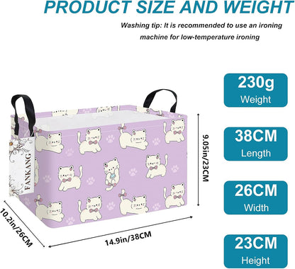 Rectangular Excavator Storage Bin Nursery Hamper