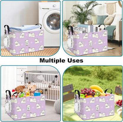 Rectangular Excavator Storage Bin Nursery Hamper