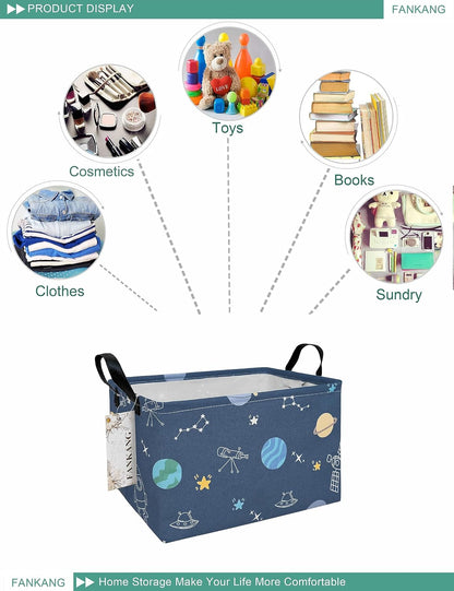 Rectangular Excavator Storage Bin Nursery Hamper