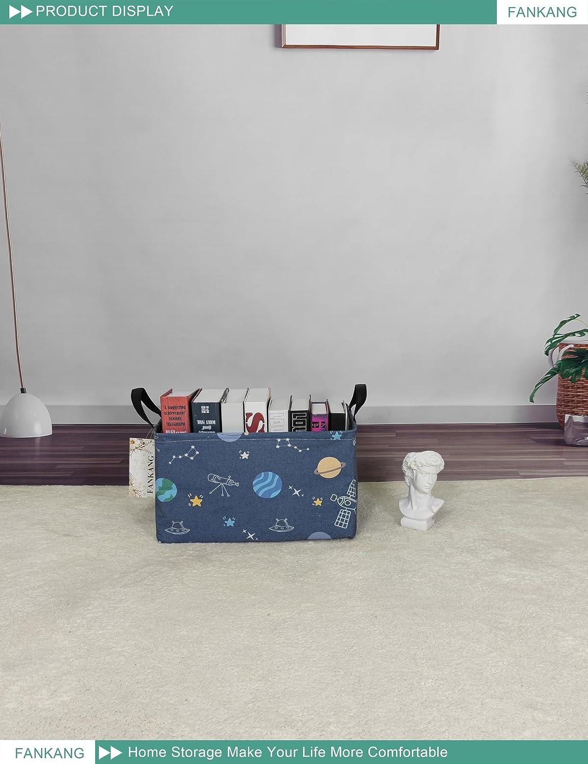 Rectangular Excavator Storage Bin Nursery Hamper
