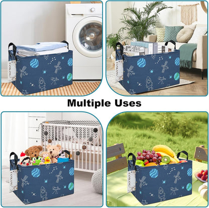 Rectangular Excavator Storage Bin Nursery Hamper