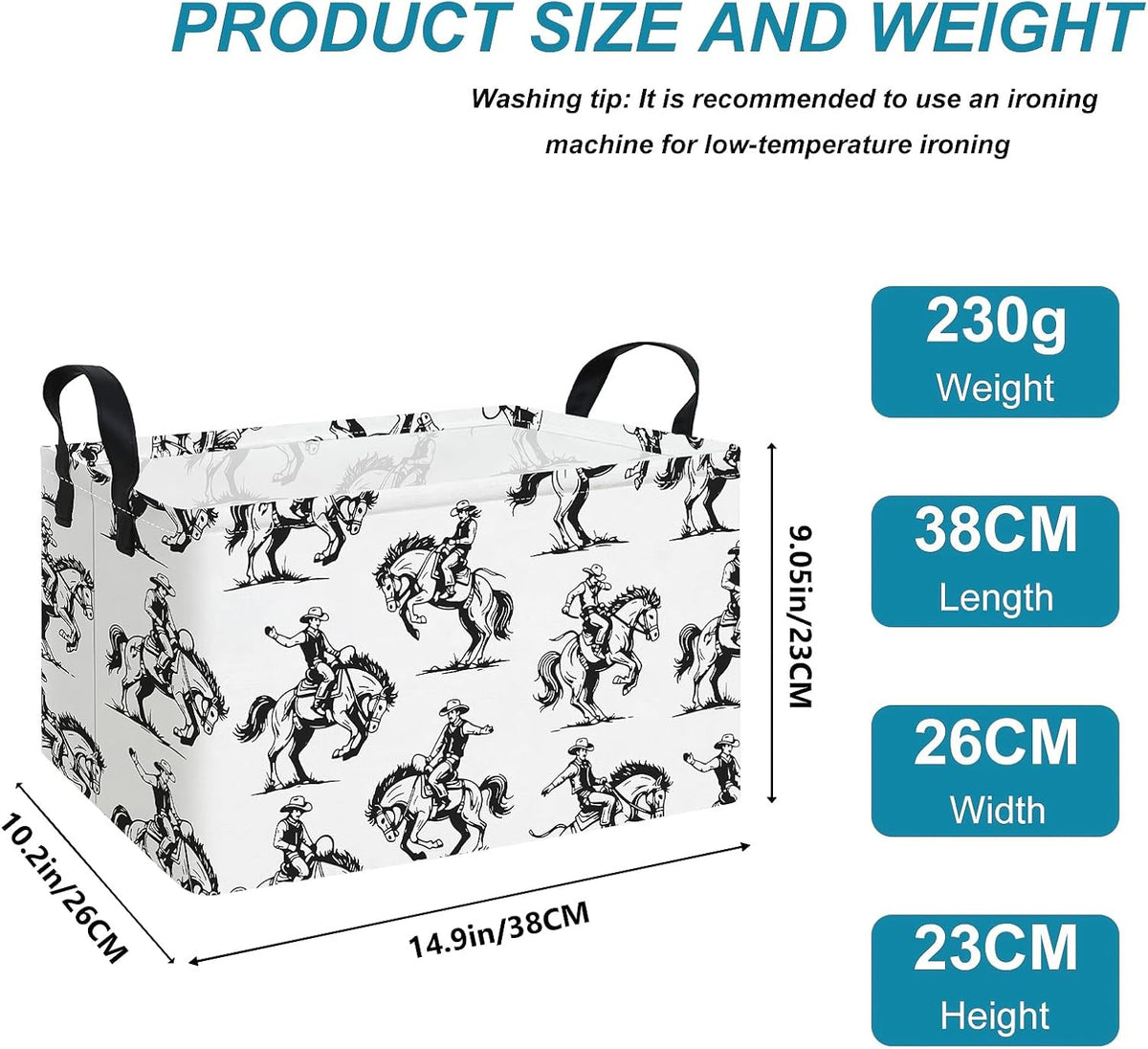 Rectangular Excavator Storage Bin Nursery Hamper