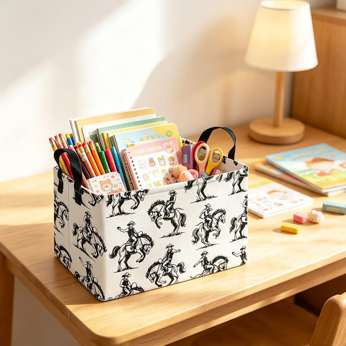 Rectangular Excavator Storage Bin Nursery Hamper