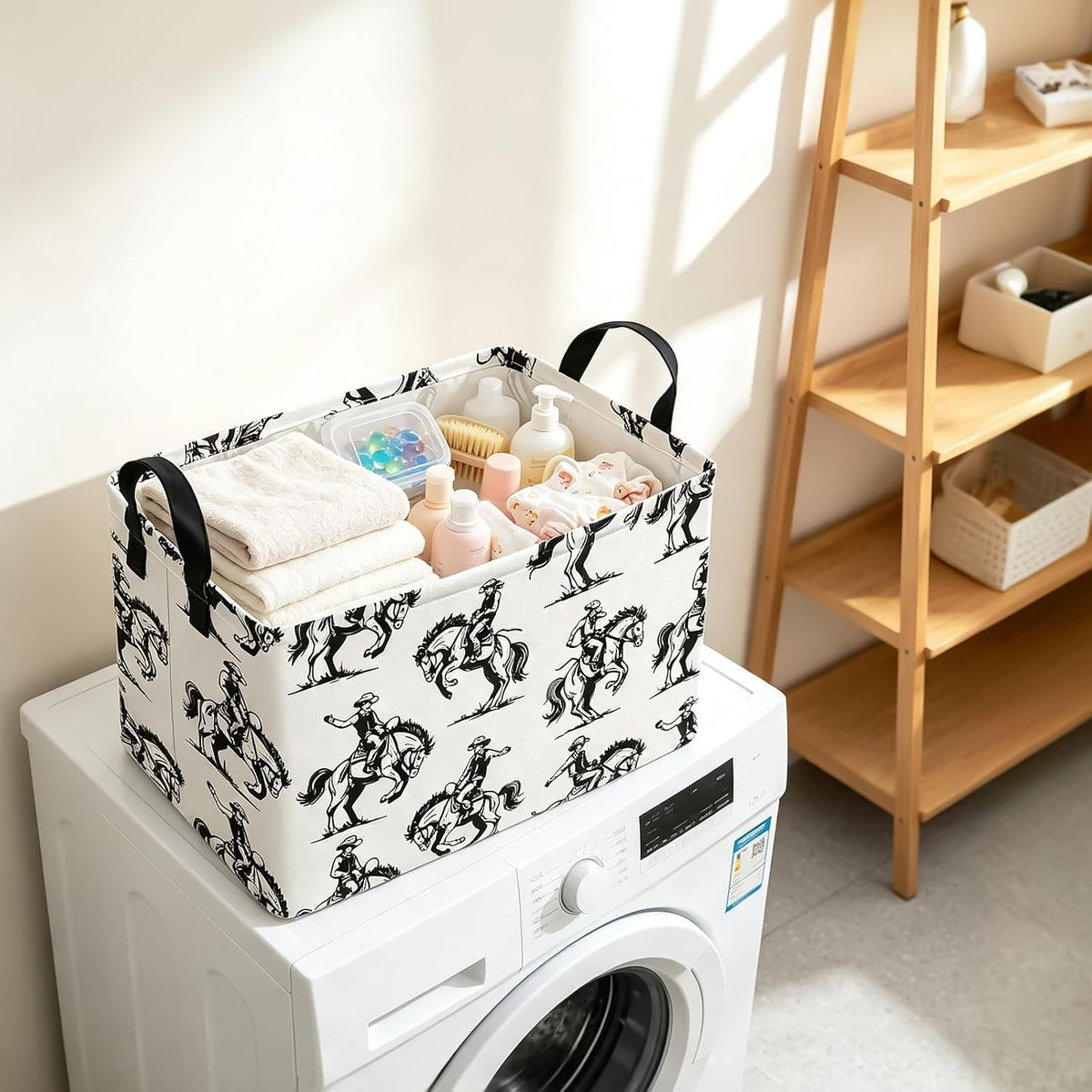 Rectangular Excavator Storage Bin Nursery Hamper