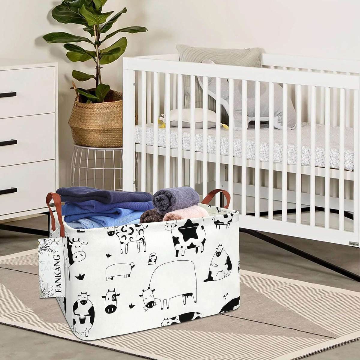 Rectangular Excavator Storage Bin Nursery Hamper