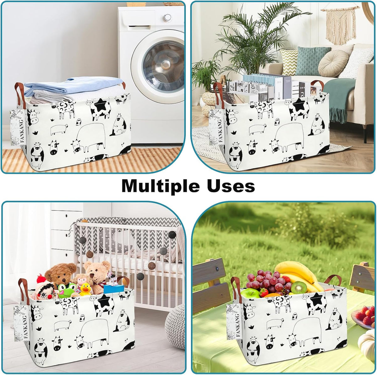 Rectangular Excavator Storage Bin Nursery Hamper