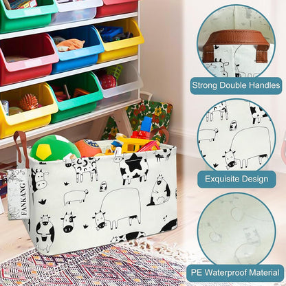 Rectangular Excavator Storage Bin Nursery Hamper