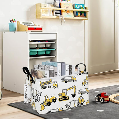 Rectangular Excavator Storage Bin Nursery Hamper