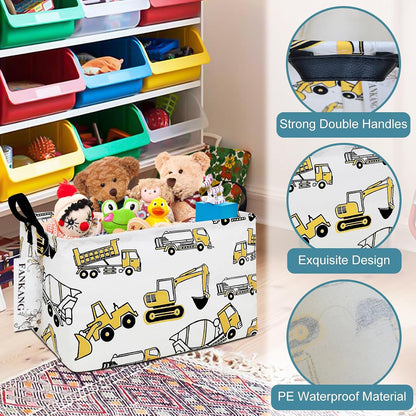 Rectangular Excavator Storage Bin Nursery Hamper