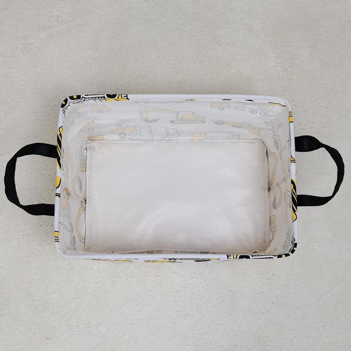 Rectangular Excavator Storage Bin Nursery Hamper