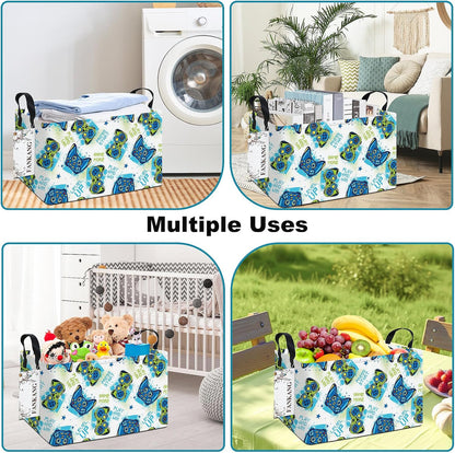 Rectangular Excavator Storage Bin Nursery Hamper