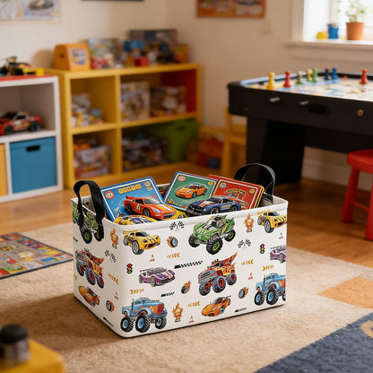 Rectangular Excavator Storage Bin Nursery Hamper
