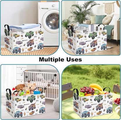 Rectangular Excavator Storage Bin Nursery Hamper