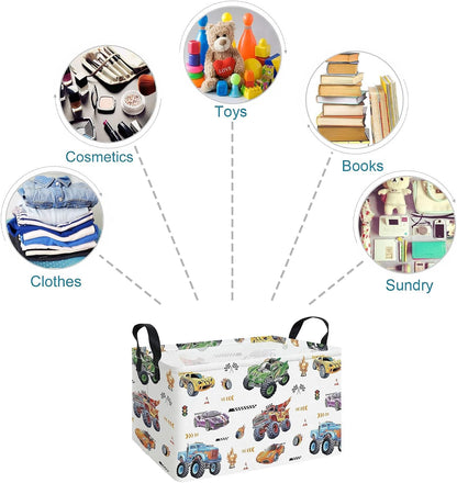 Rectangular Excavator Storage Bin Nursery Hamper