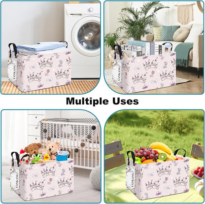 Rectangular Excavator Storage Bin Nursery Hamper