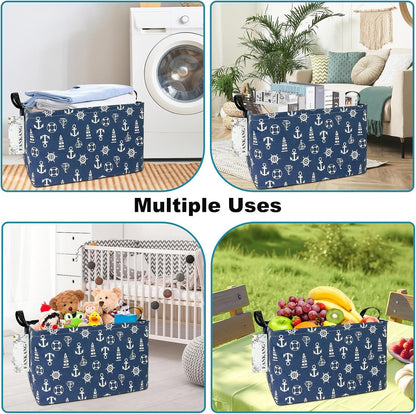 Rectangular Excavator Storage Bin Nursery Hamper