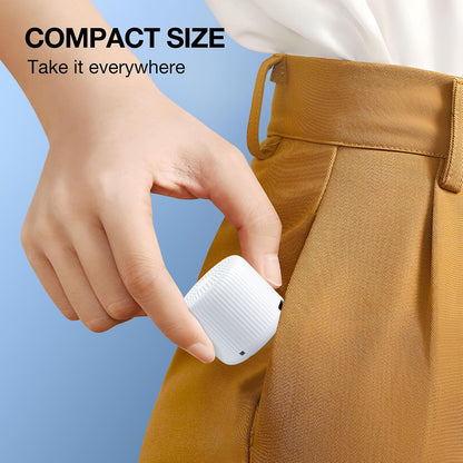 Portable Sound Machine for Baby Adults, Travel Sound Machine,15 Non-Looping Sound Timer and Memory Play, Mini White Noise Machine for Sleeping Office Privacy Travel Gift