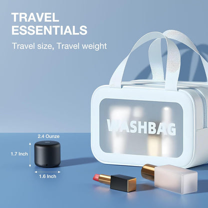 Portable Sound Machine for Baby Adults, Travel Sound Machine,15 Non-Looping Sound Timer and Memory Play, Mini White Noise Machine for Sleeping Office Privacy Travel Gift