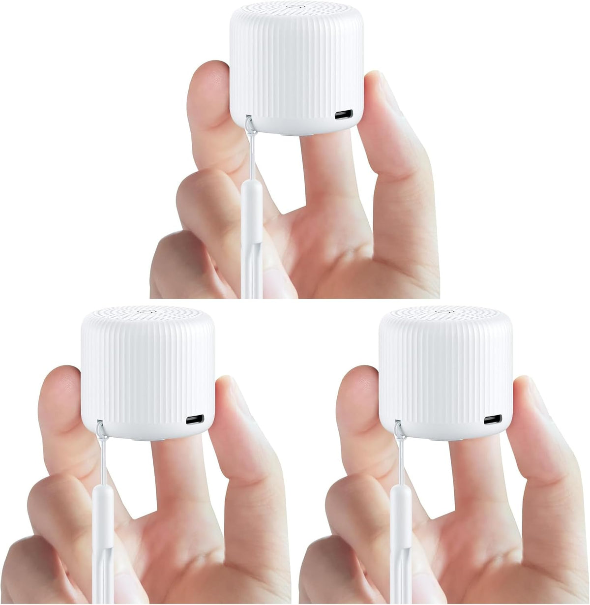 Portable Sound Machine for Baby Adults, Travel Sound Machine,15 Non-Looping Sound Timer and Memory Play, Mini White Noise Machine for Sleeping Office Privacy Travel Gift
