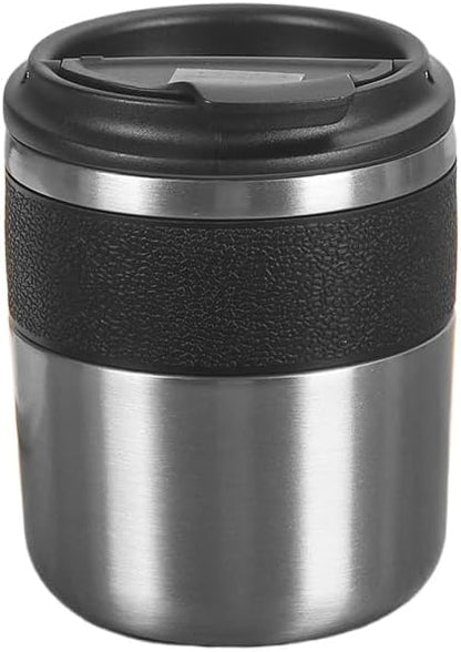 Insulated Travel Mug, Vacuum Double Wall Stainless Steel Coffee Cup with Wide Mouth and Leak Proof Lid, Stainless Steel Tumbler for Office Work Commute (Green,Large)