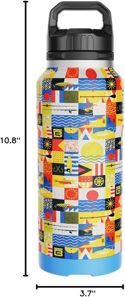 MAGNEBottle 36oz Insulated Water Bottle | Magnetic Base | 36oz insulated bottle with MAGNEPOD™ magnetic base for all-day use