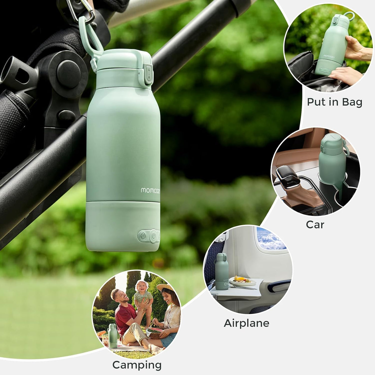 Portable Milk Warmer & Portable Breast Milk Cooler Lite