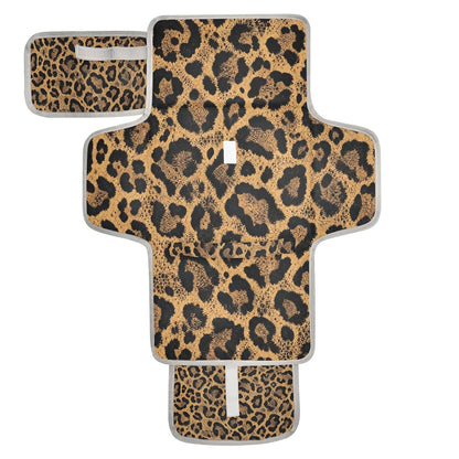 Leopard Print Pattern Portable Diaper Changing Pad Baby Gear