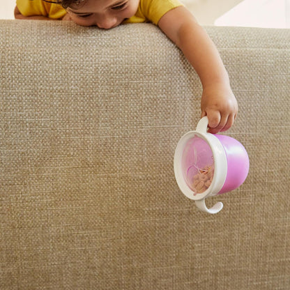 Snack Catcher Toddler Snack Cups, No Spil, Containers, Pink/Purple