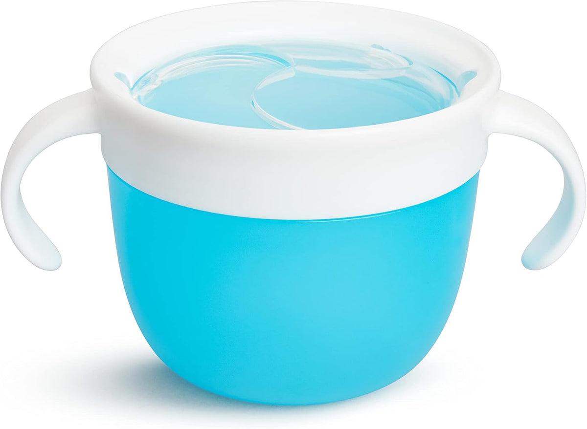 Snack Catcher Toddler Snack Cups, No Spil, Containers, Pink/Purple