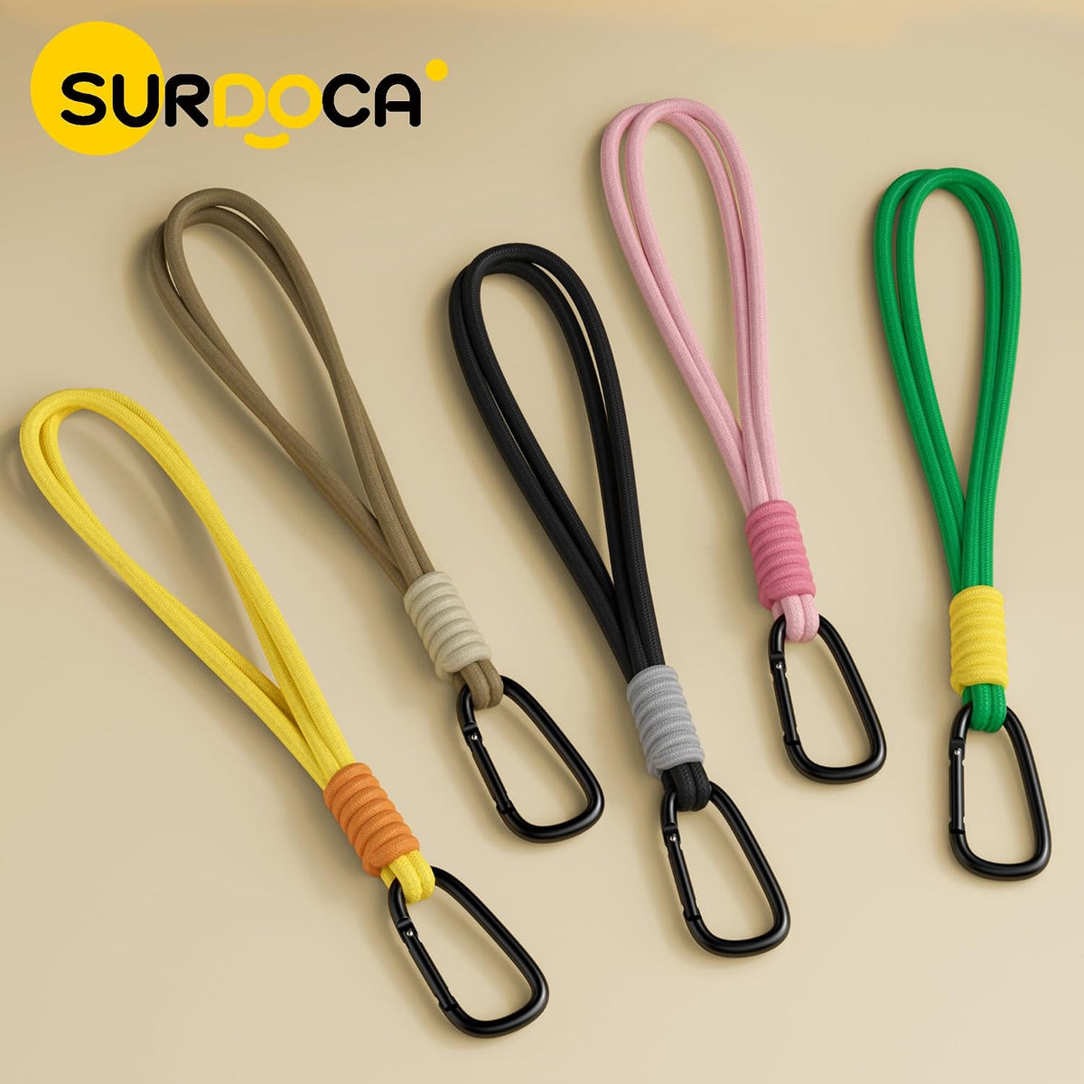 Baby Stroller Hooks, Stroller Clips and Hooks for Diaper Bag, Mommy Bag Hook for Stroller Heavy Duty, Universal Stroller Hanger and Strap